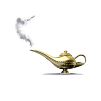 fantasy & Aladdin lamp free transparent png image.