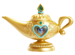 fantasy & Aladdin lamp free transparent png image.