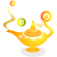 fantasy & Aladdin lamp free transparent png image.