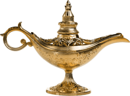 fantasy & Aladdin lamp free transparent png image.