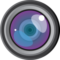 electronics & Camera lens free transparent png image.