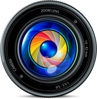 electronics & Camera lens free transparent png image.