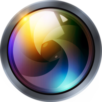 electronics & Camera lens free transparent png image.