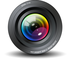 electronics & Camera lens free transparent png image.