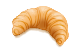 food & Croissant free transparent png image.