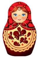 objects & Matryoshka doll free transparent png image.