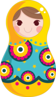 objects & Matryoshka doll free transparent png image.