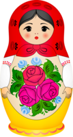 objects & Matryoshka doll free transparent png image.