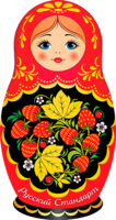 objects & Matryoshka doll free transparent png image.