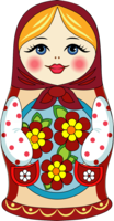 objects & Matryoshka doll free transparent png image.