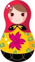 objects & Matryoshka doll free transparent png image.