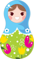 objects & Matryoshka doll free transparent png image.