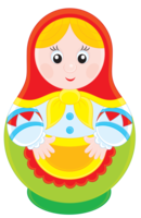 objects & Matryoshka doll free transparent png image.