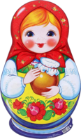 objects & Matryoshka doll free transparent png image.