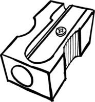 objects & Pencil sharpener free transparent png image.