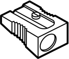 objects & Pencil sharpener free transparent png image.