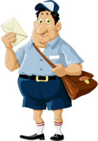 people & postman free transparent png image.