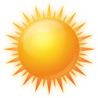 nature & Sun free transparent png image.